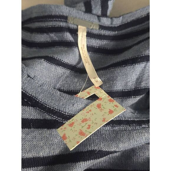 Free People Between The Lines Striped Tunic Tank Dress Sz. M NWT - Picture 8 of 9